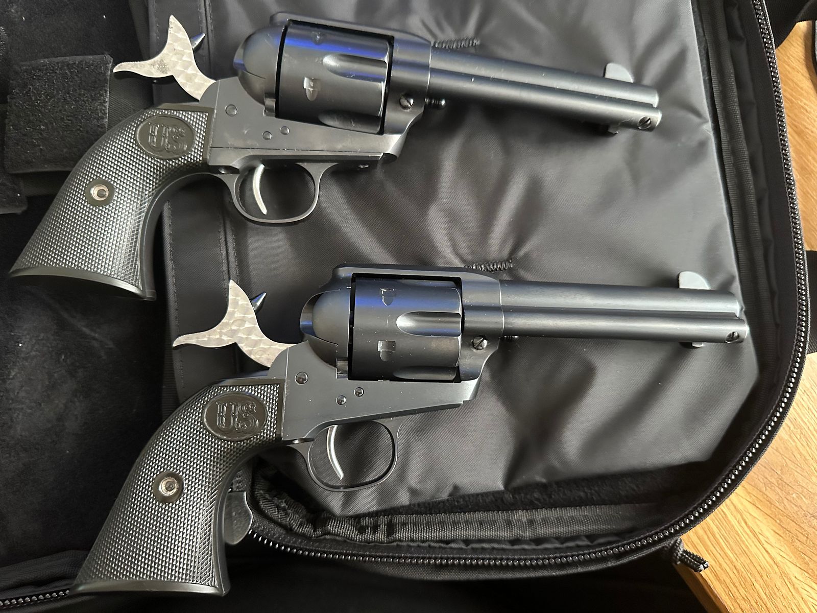 2x US Firearms USFA SAA Rodeo Long Hunters 38Spl