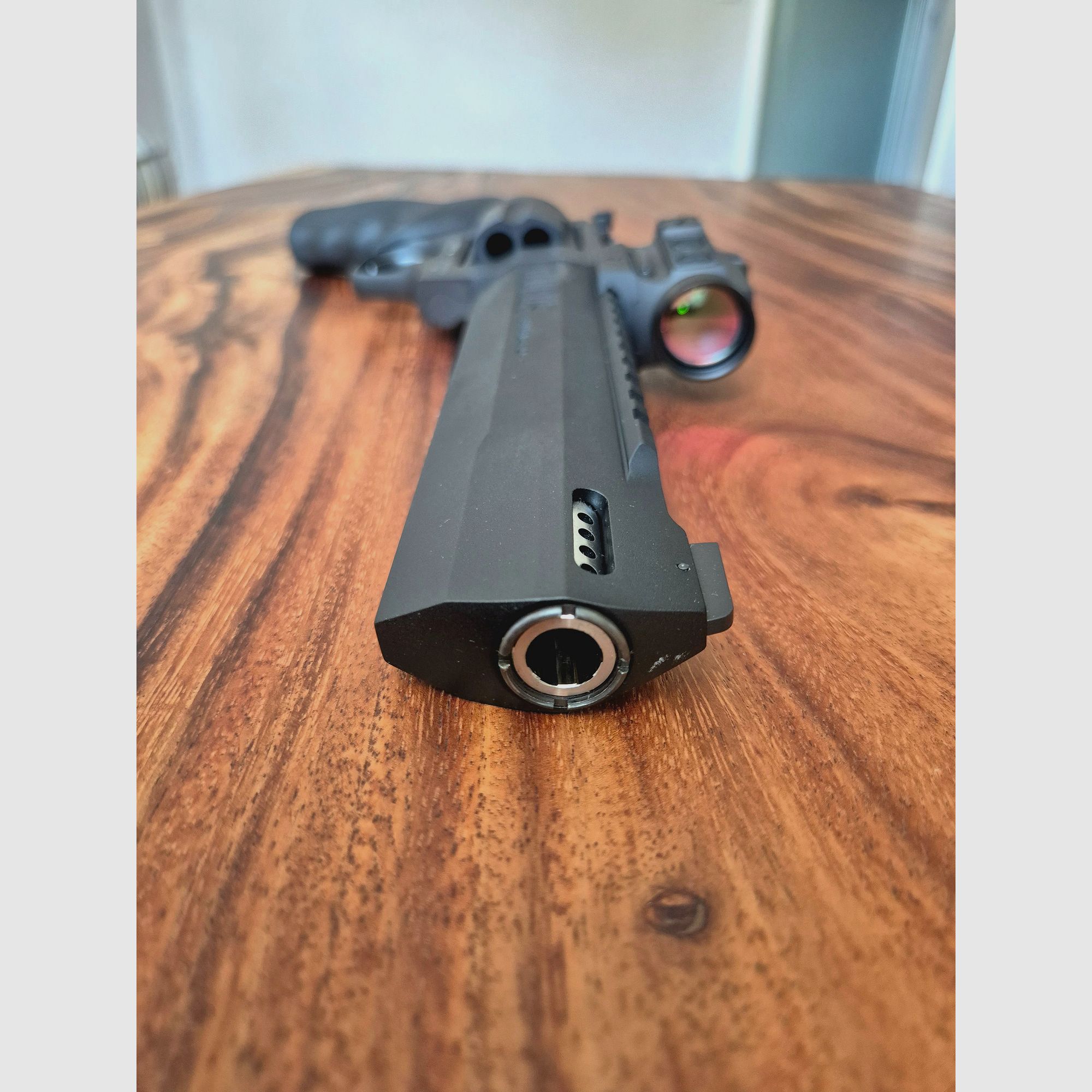 Taurus Raging Hunter 8 3/8" Lauf .44 Mag. inkl. Holosun Elite HE503C-U-GR – Neuwertiger Zustand