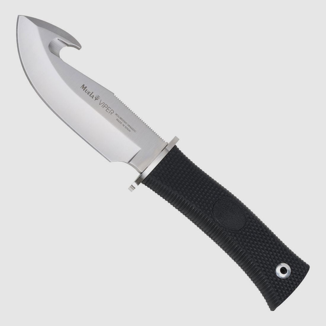 Coltello Muela Viper nero e acciaio