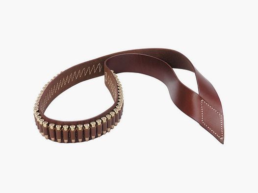 Ceinture Bandolero .44/.45 marron