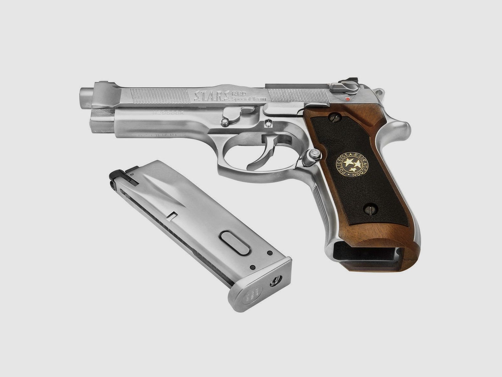 Socom Gear Samurai Evil Vollmetall GBB 6mm BB Chrome-Finish Edition