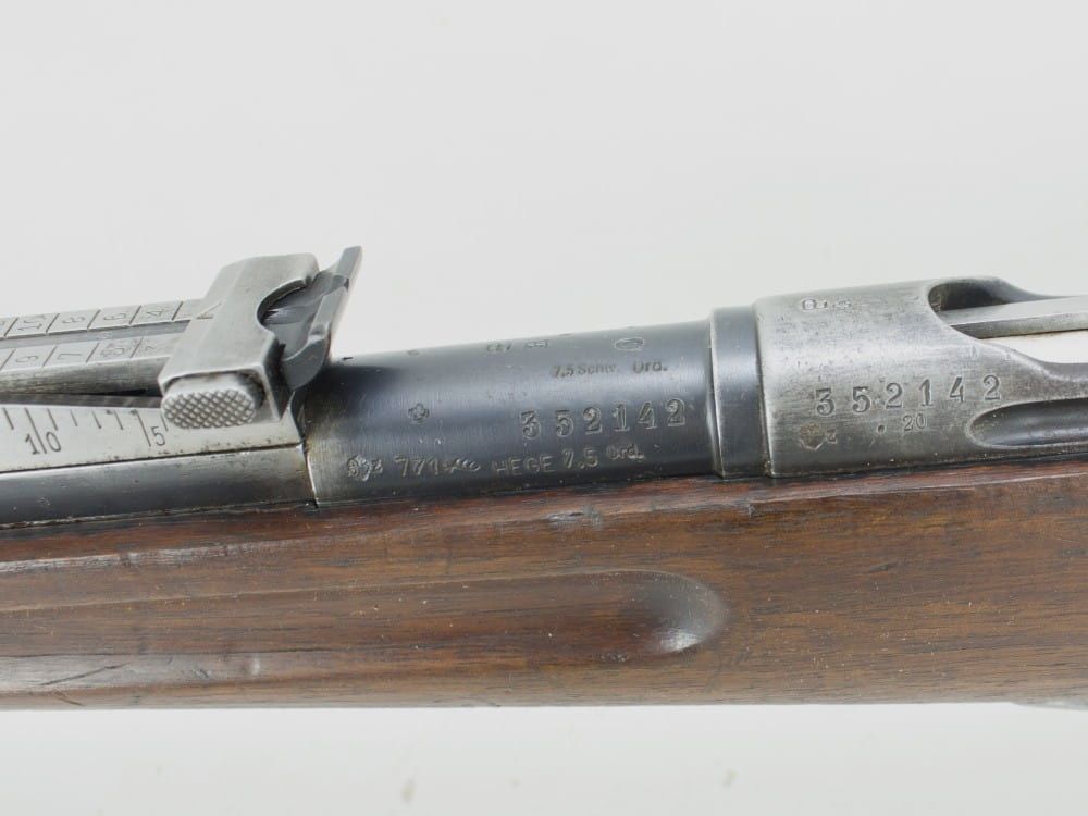 Karabin powtarzalny SCHMIDT RUBIN G11 kal. 7,5×55 Swiss, zdjęcie 5 z 5