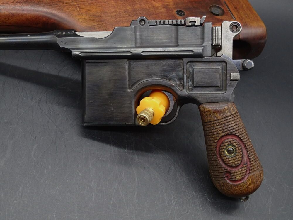 Mauser C96 Rote 9 Kaliber 9mm Luger mit Anschlagschaft C96