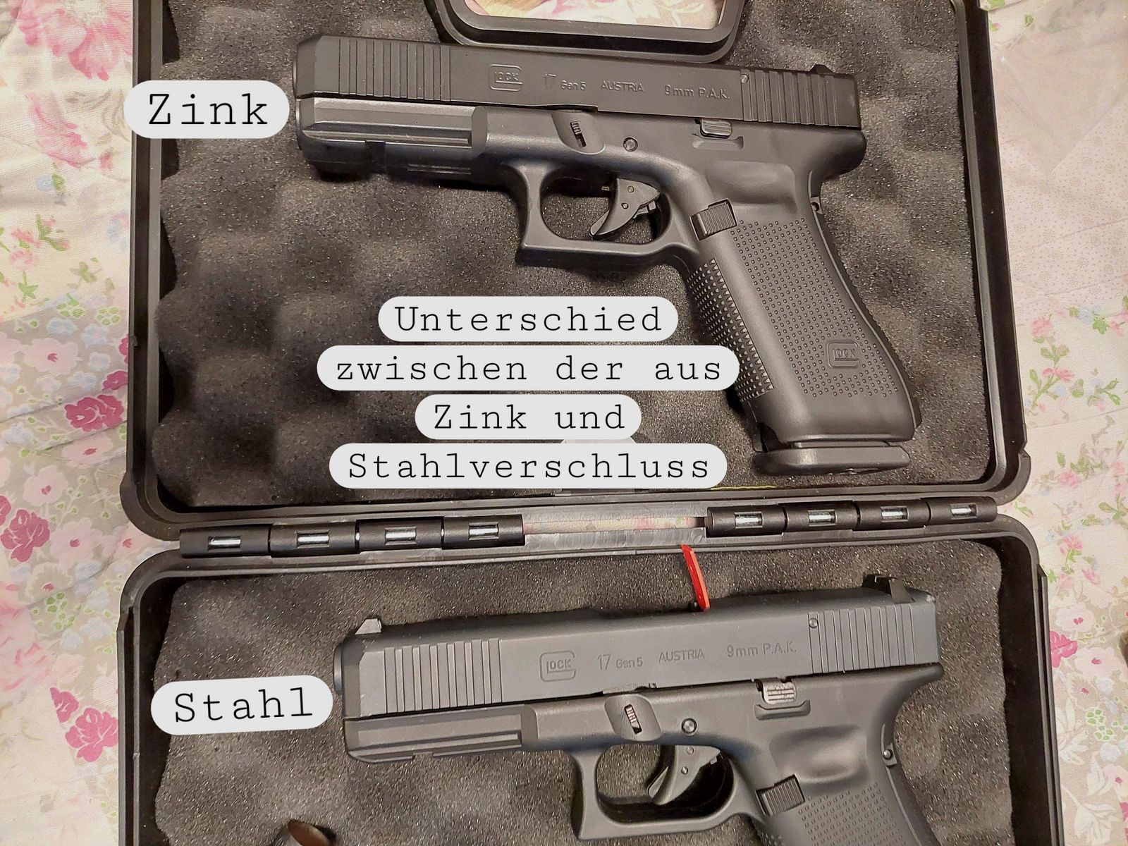 Glock 17 Gen 5 (steel closure) |SV|  9mm P.A.K.