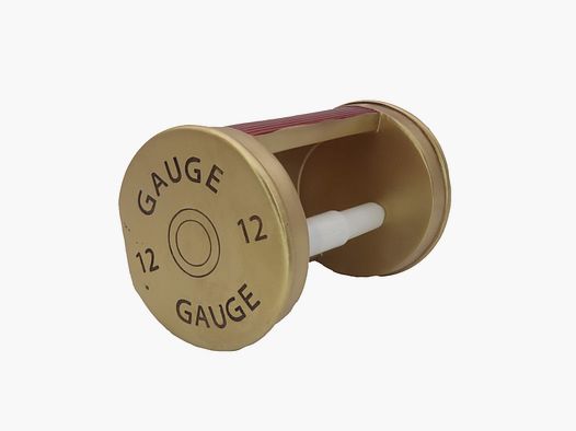 Toilettenpapierhalter Schrotpatrone