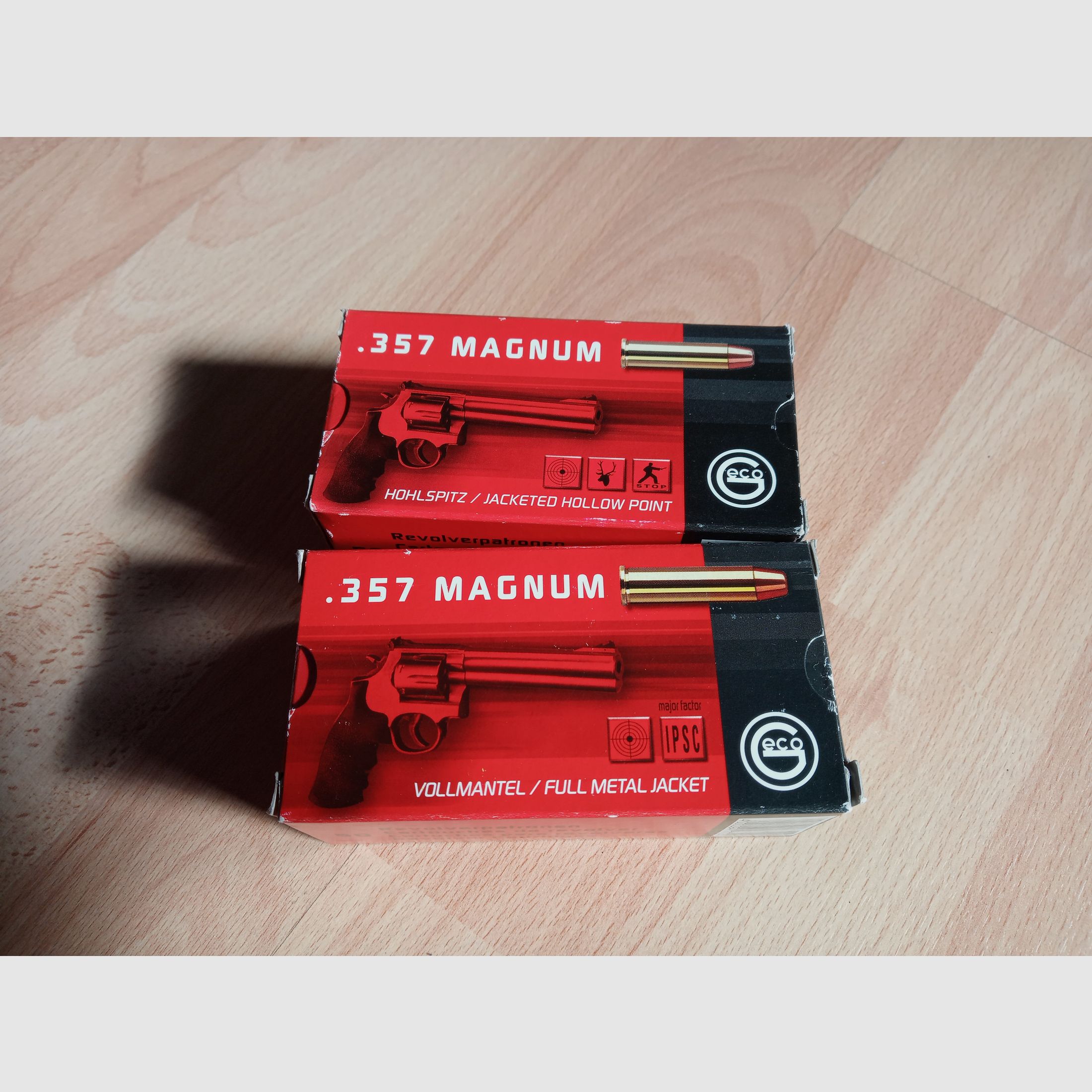 2x Geco .357 Mag 