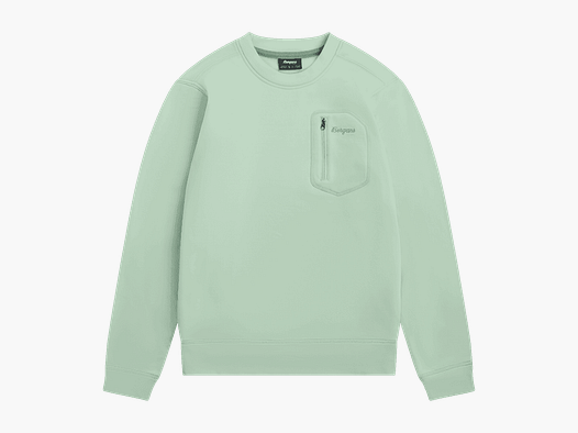 Bergans Midtli Midlayer Sweatshirt Mujer Mint Crush S