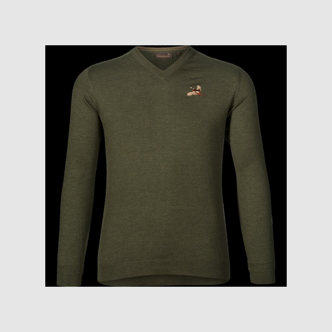 Seeland Herren Pullover Woodcook mit V-Ausschnitt Limited Edition Classic Green