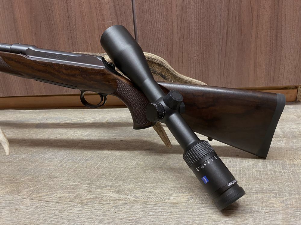 Sauer 101 Artemis, mit Zeiss Conquest V4 3-12x56, inkl. Gewinde