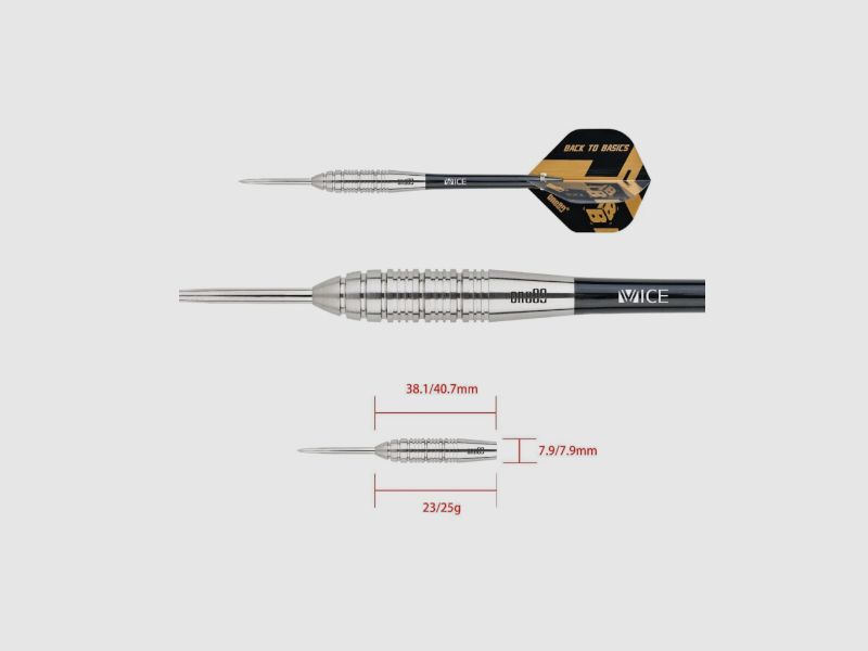 ONE80 – BACK TO BASIC JLS STAHLPIT 23G, Bild 4 von 4
