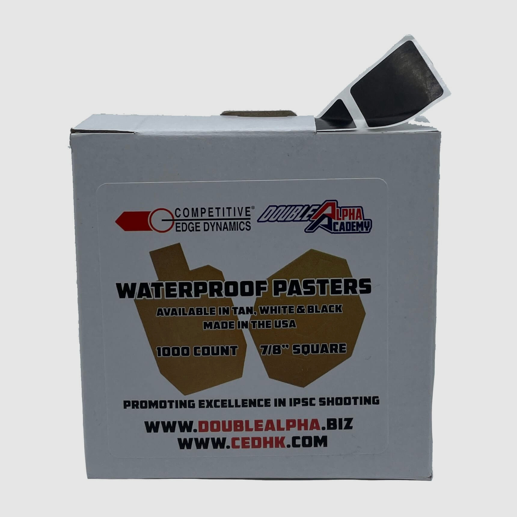 CED/DAA Wasserdichte Schusspflaster - Schwarz