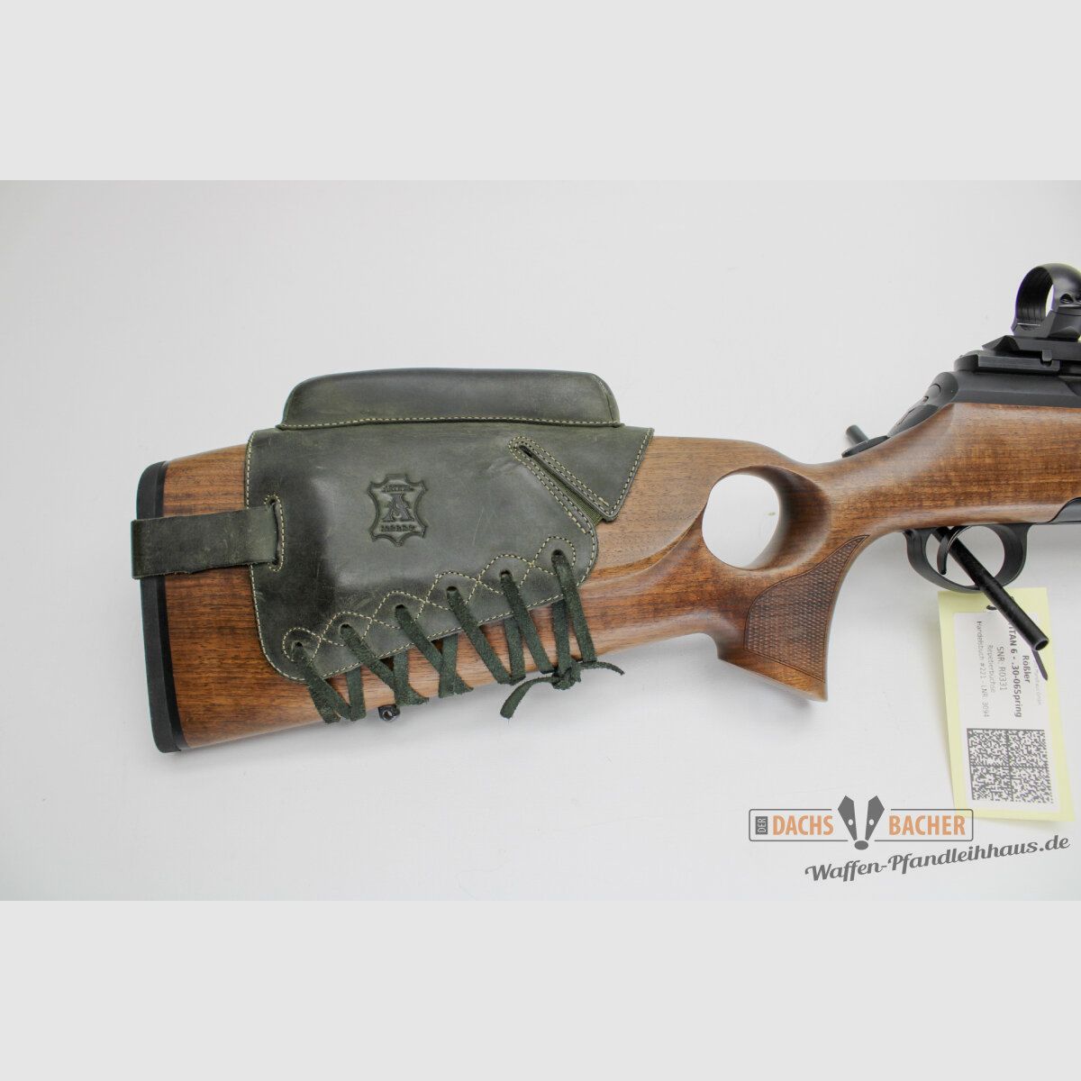 Rep. Büchse Rößler Titan 6 LINKSSYSTEM Kal. .30-06 Sprg. mit Dentler Basis und 30er Ringen