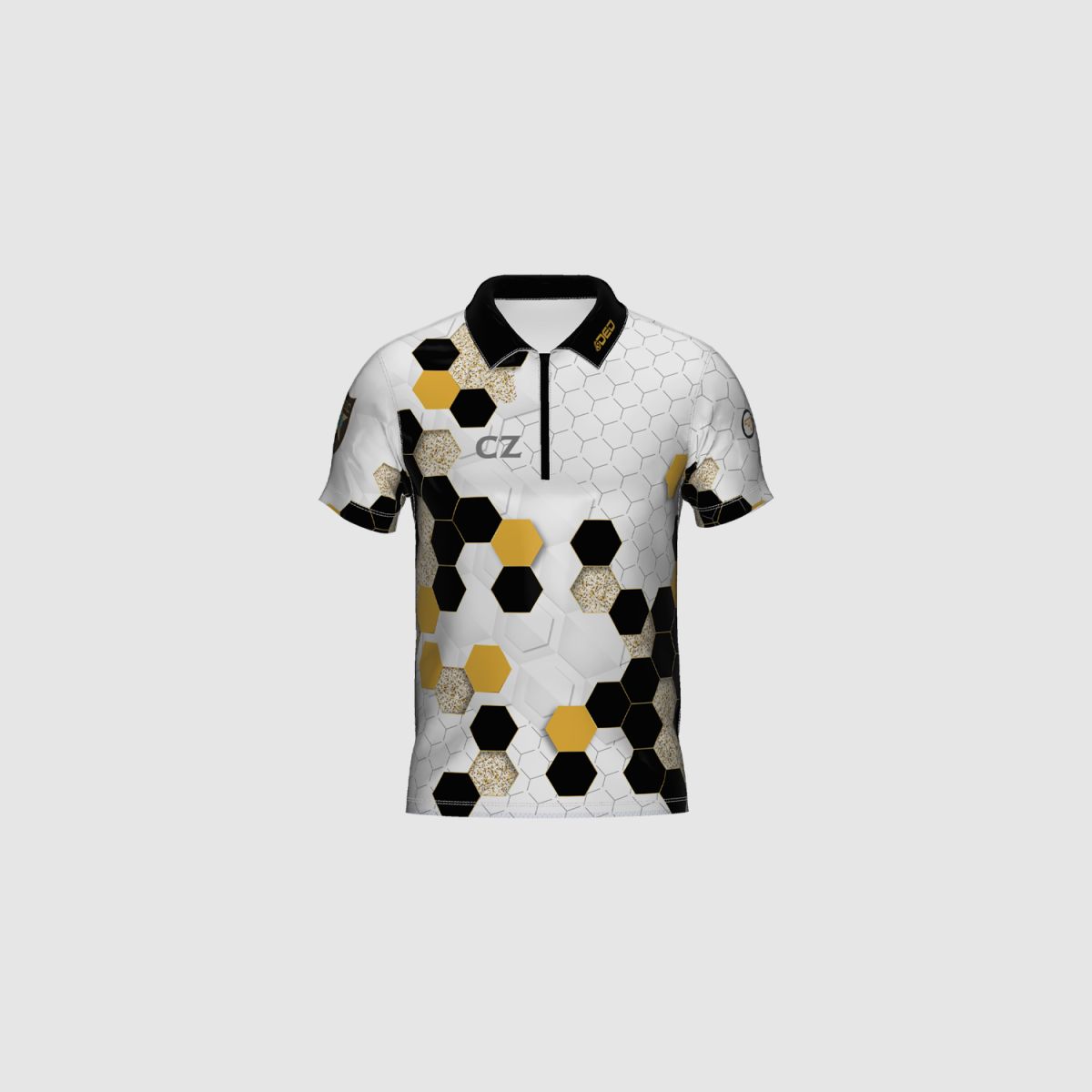 DED CZ WHITE T-Shirt, Größe: 4XL, Benutzerdefinierter Name: Mit Benutzerdefiniertem Namen, Kleidungstyp: Regulär (Herren), Bild 1 von 3