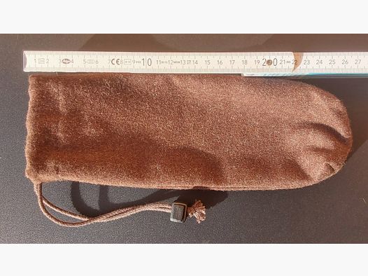 Hubertusloden Schalldämpfer-Schutzhülle aus Loden, Gr. 2
