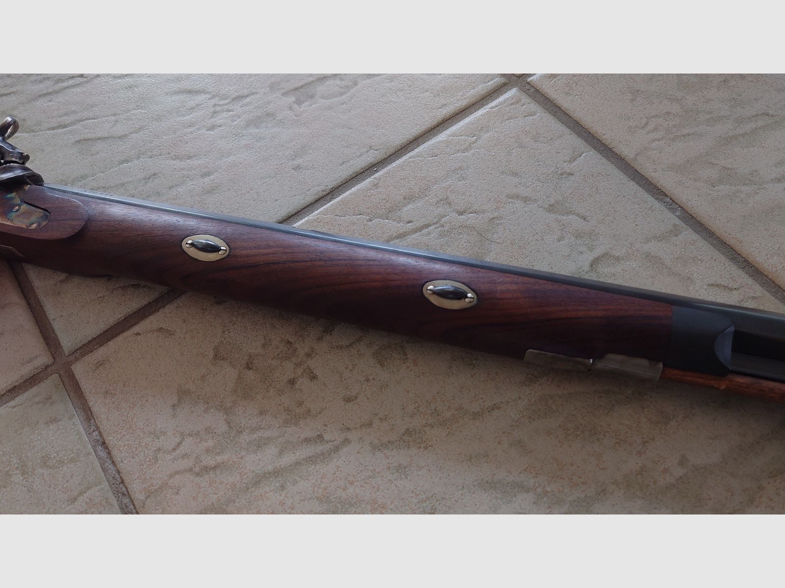 A.Uberti Santa Fe Hawken Vorderlader cal. 54 *Neuwertig*  Perkussion