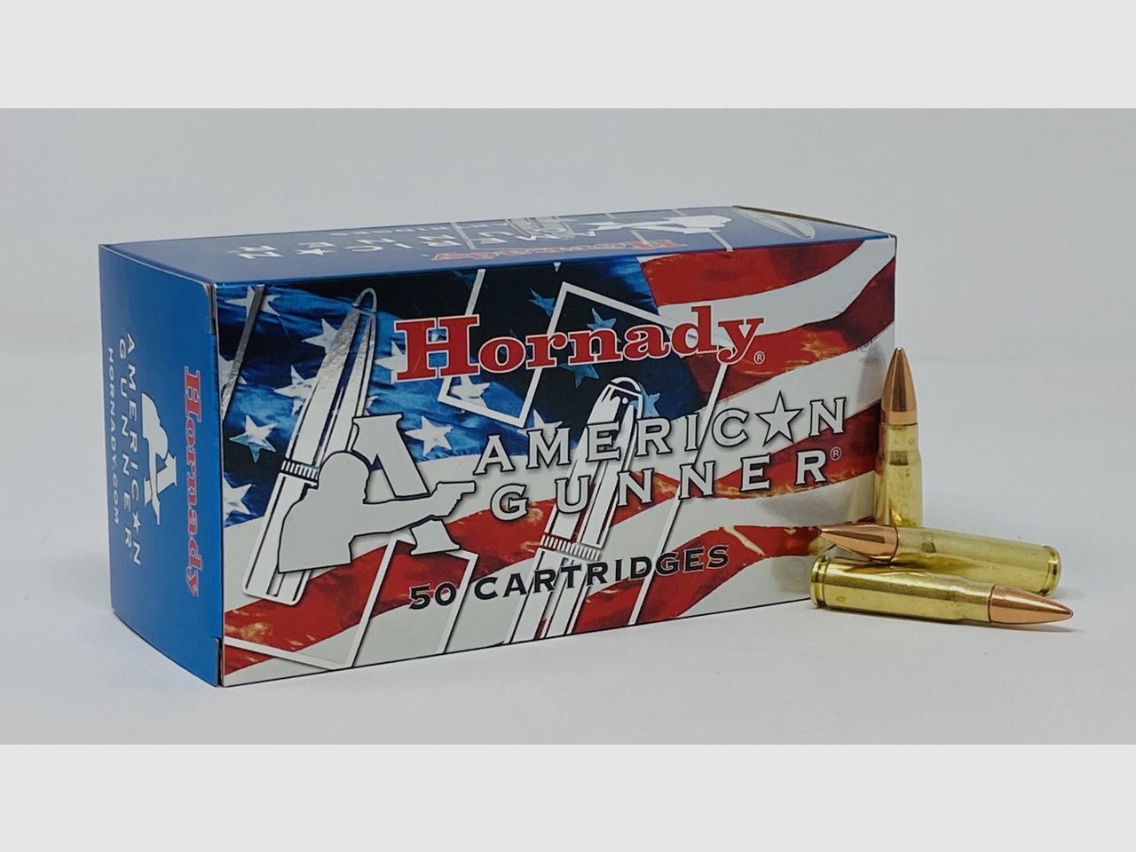 Hornady American Gunner 7,62x39 123GR HP Match 50 Patronen