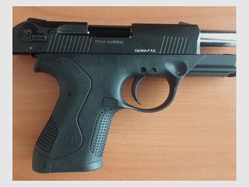 BLOW TR14D Green Carrera RS 30 9mm P.A.K. blank firing pistol in modern sport pistol style