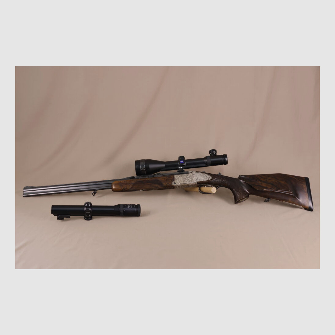 Krieghoff Ultra BBF mit Einstecklauf / Bergstutzen // 2x Zeiss!!