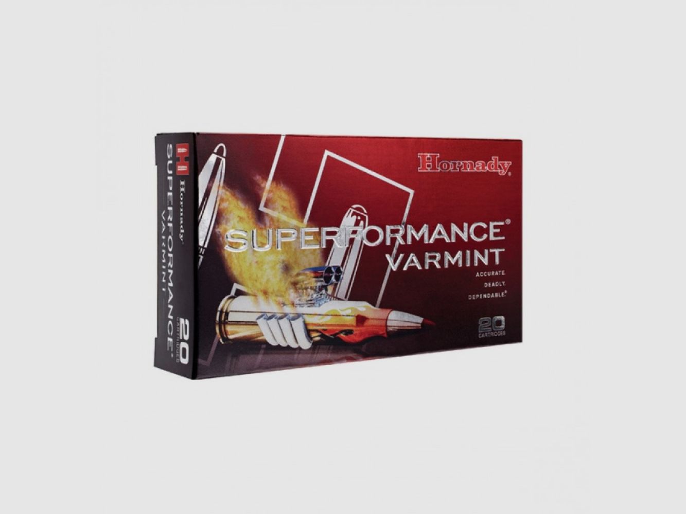 204 Ruger Hornady SUPERFORMANCE® VARMINT™ 32 gr V-MAX® VE20