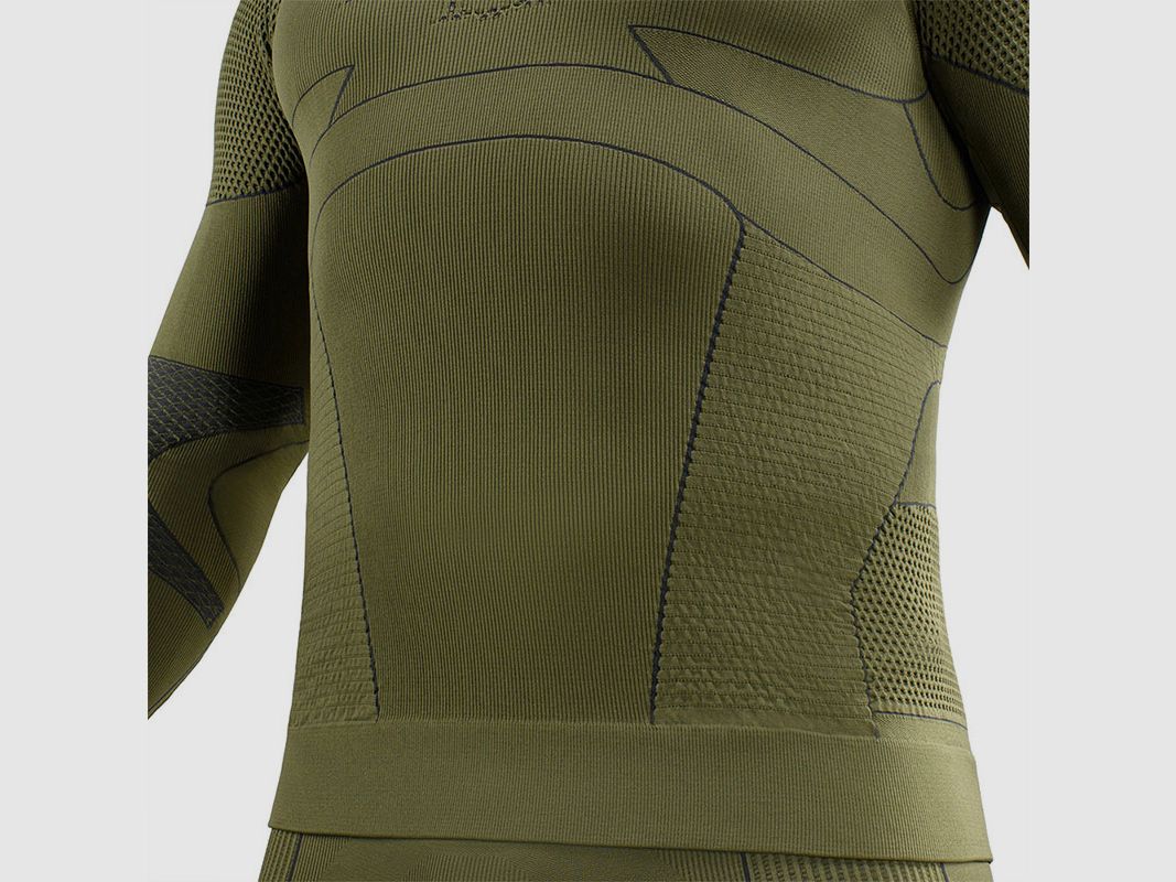 M-TAC – COMPRESSION THERMAL SHIRT | Ranger Green / Dark Grey, image 7 of 12