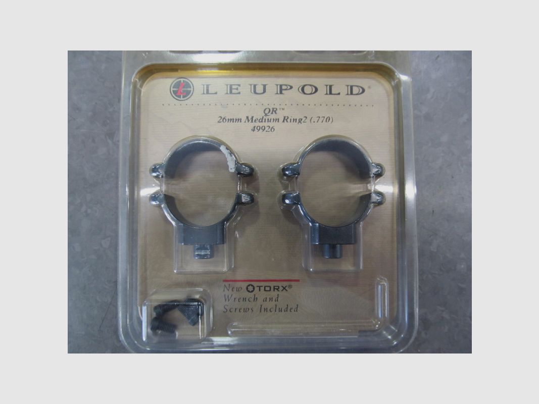 LEUPOLD ANELLI QR 26MM MEDIUM