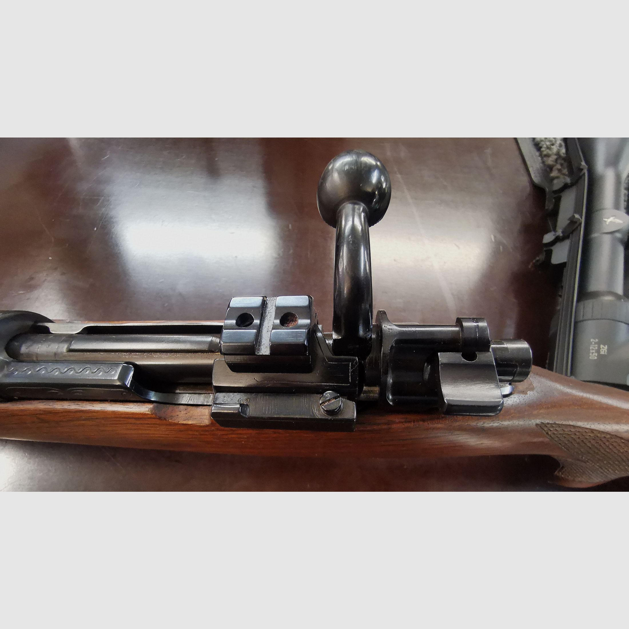 Mauser K98 con canna Match nel calibro 8,5x63 Reb