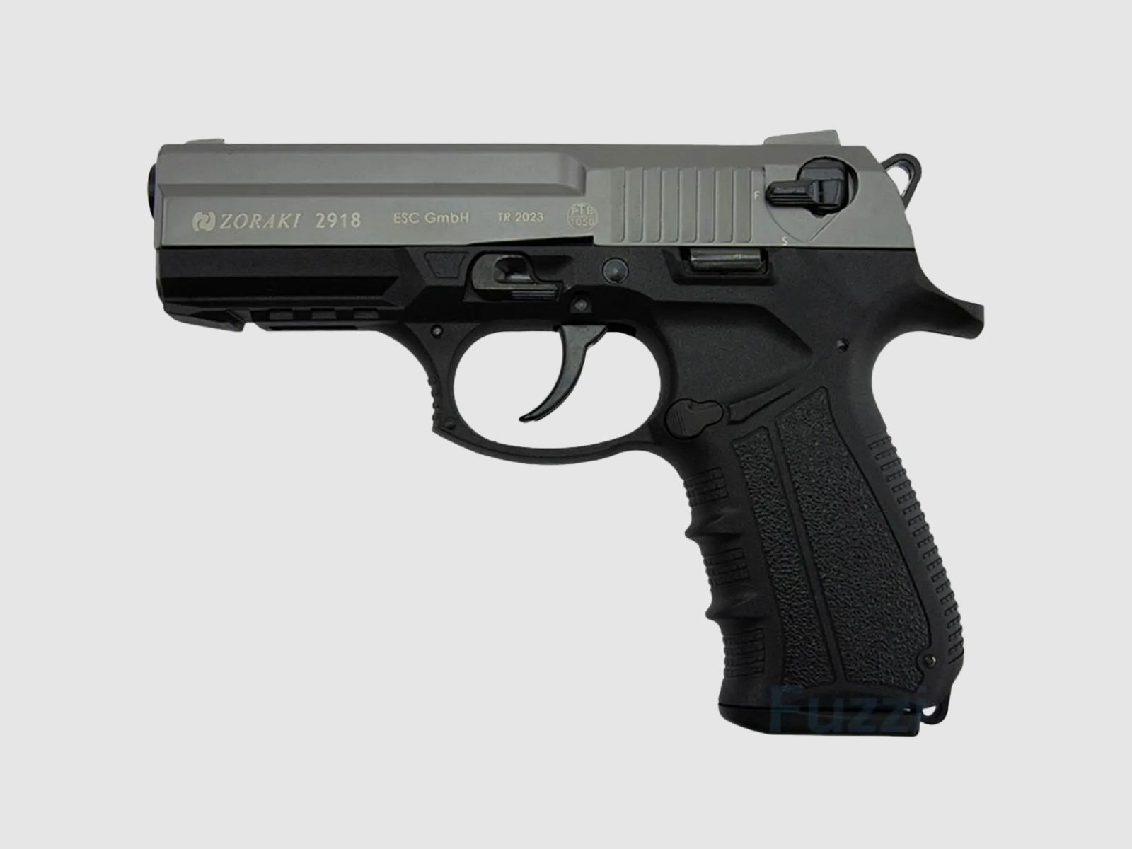 Zoraki 2918 Schreckschusspistole titan Kaliber 9mm P.A.K.