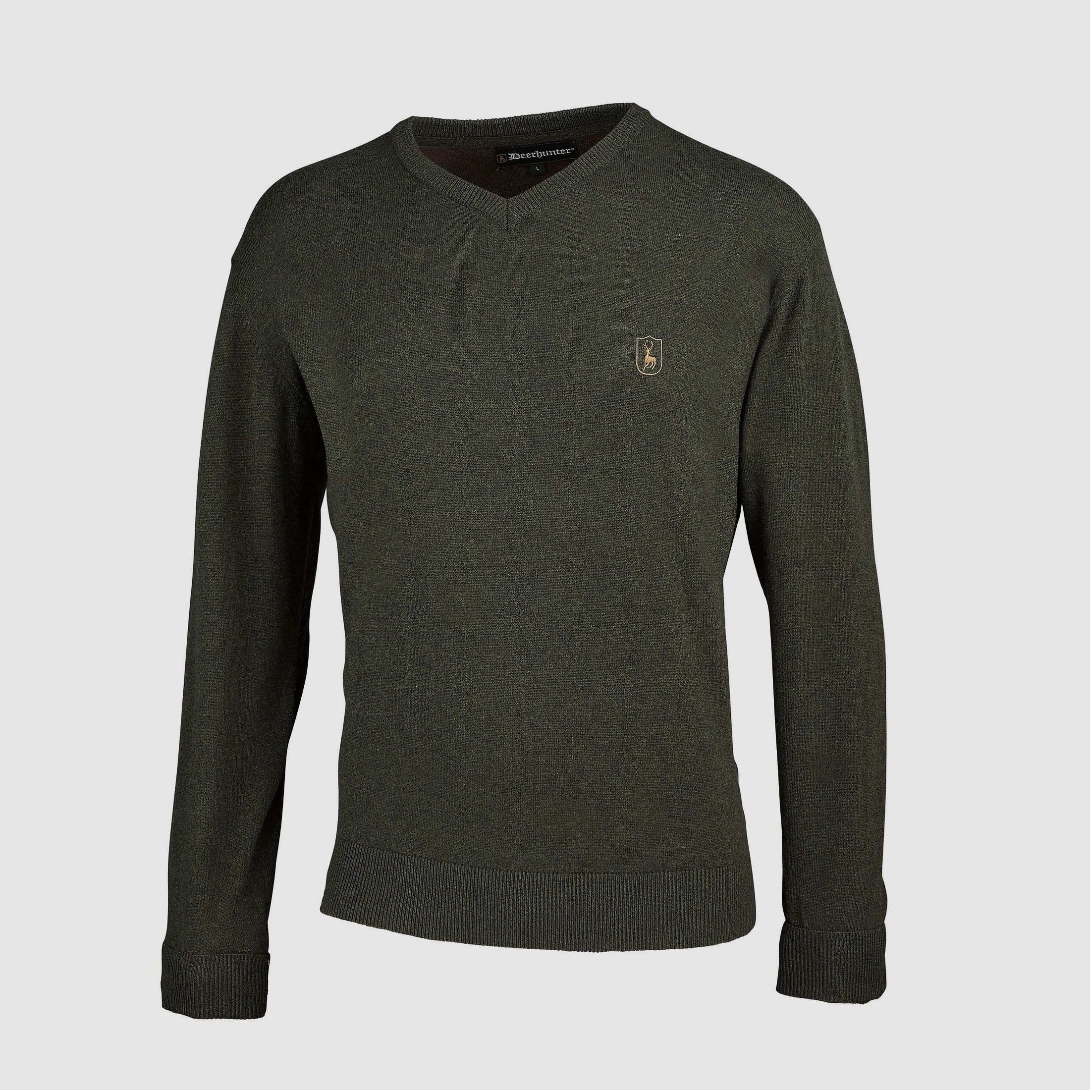 Deerhunter Strickpullover Harrington V-Ausschnitt