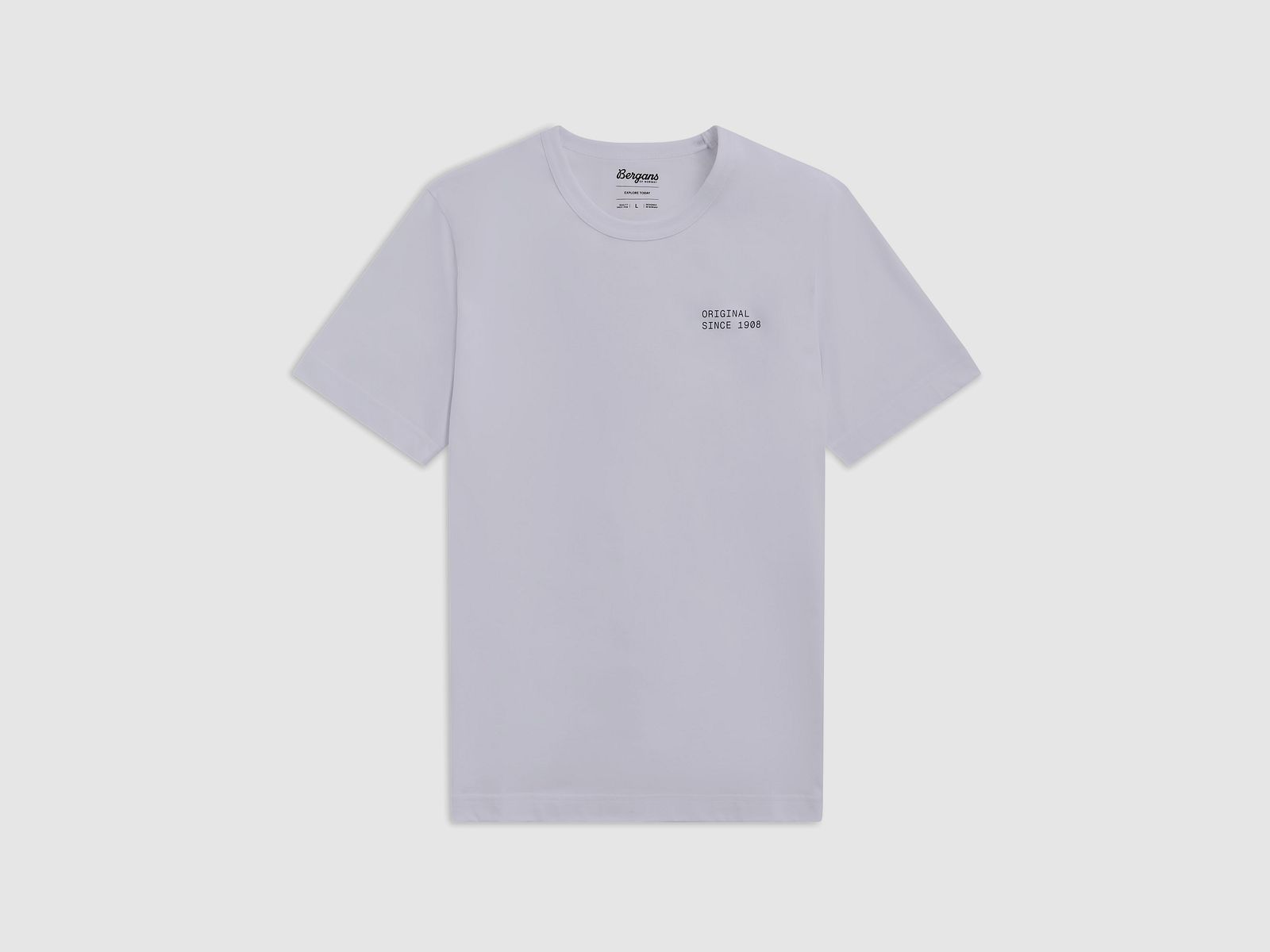Bergans Original Cotton T-Shirt Men Paper White M