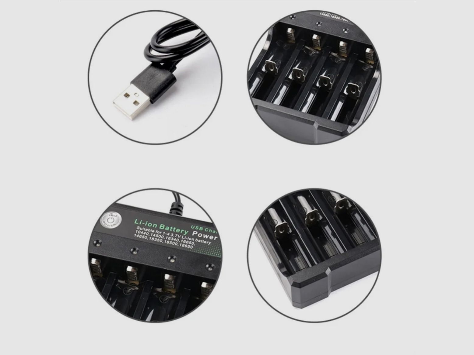 Batterieladegerät 4-Slot Smart Charger BMAX, Bild 4 von 4
