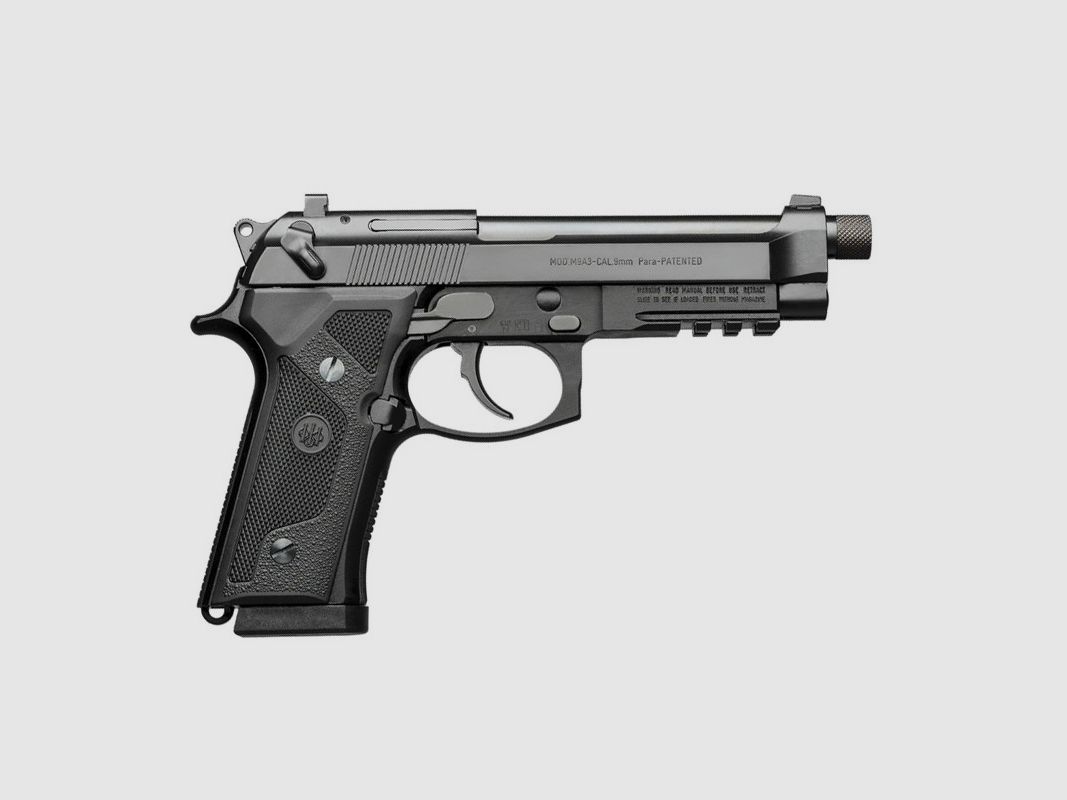 BERETTA M9A3 BLACK/BLACK 9X19 17 RD AQUA TECH SHIELD, Bild 1 von 4