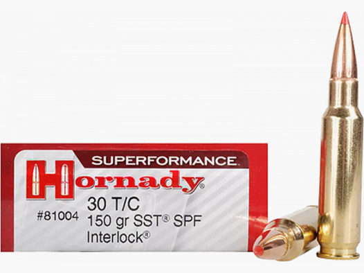 Hornady Superformance .30 TC SST 150 grs Büchsenpatronen