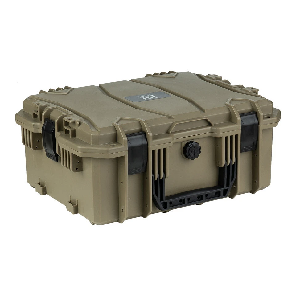Wodoodporny kufer Walizka #5 101 INC ForceGear 47,5 cm gąbka formowalna zielona na broń, sprzęt