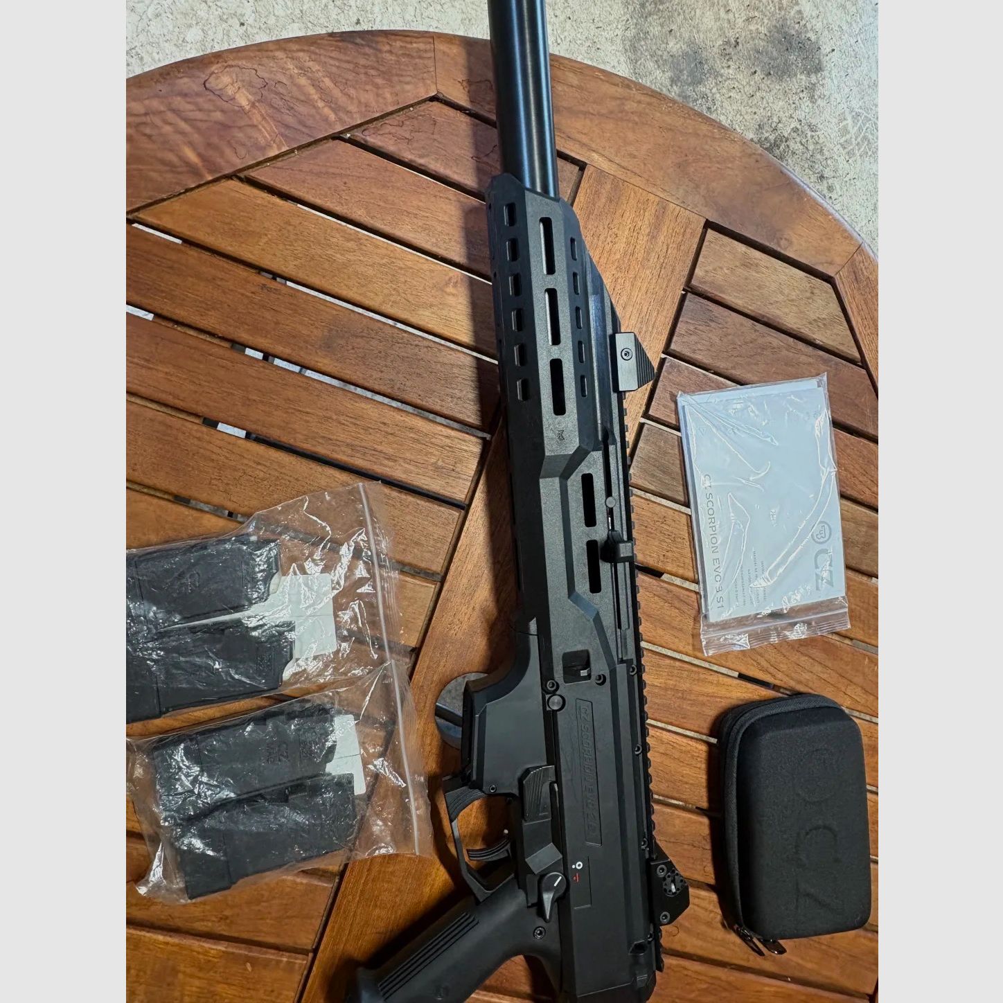 CZ Scorpion EVO3 S1 Carbi, 9mm Luger