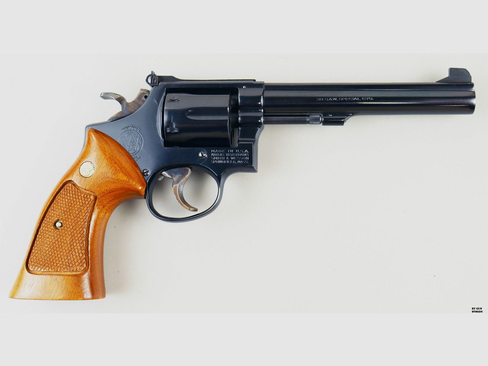 Revolver Smith & Wesson mod. 14-3 cal. 38 spec serial no. 4K47593, image 3 of 11