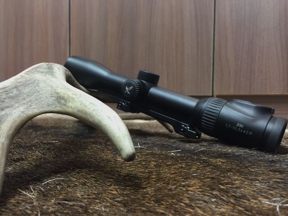 Swarovski Z8i 1,7-13,3x42 P SR, Flex Absehen, mit Schiene