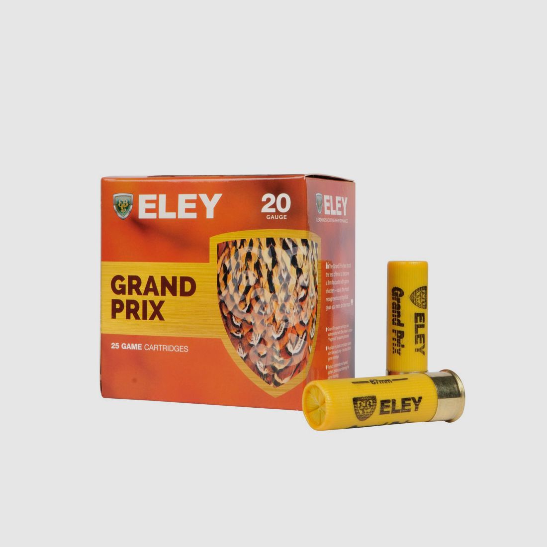 Eley Grand Prix H.V. .20/67,5 25g #5 (2,8mm) 25 cartucce