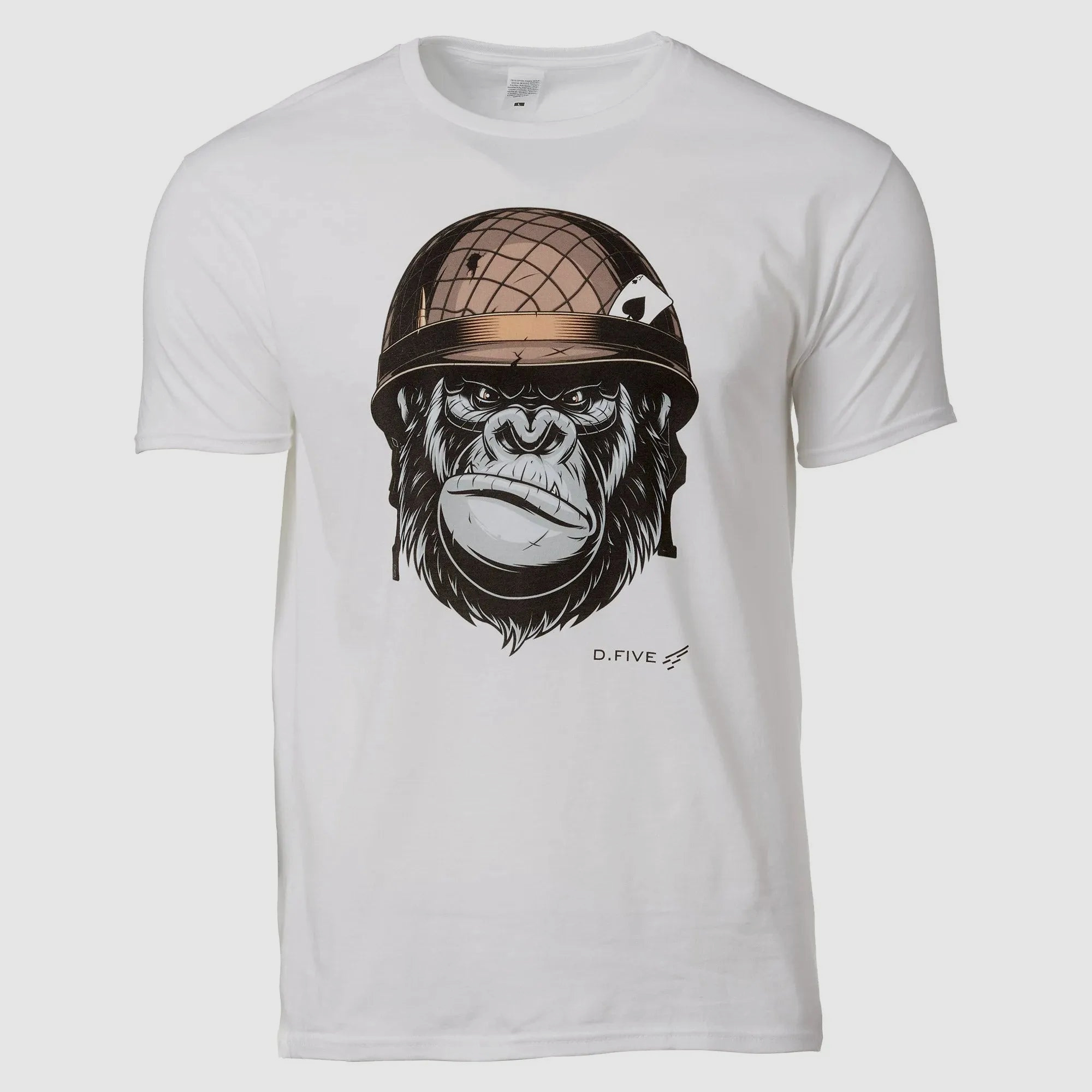 Defcon 5 Defcon 5 T-Shirt Chest Monkey Helmet weiß