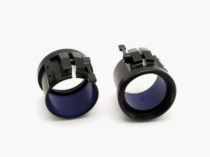 Rusan ARM52-48 adapter voor clip-on thermisch of nachtkijker — diameter Ø 48 mm