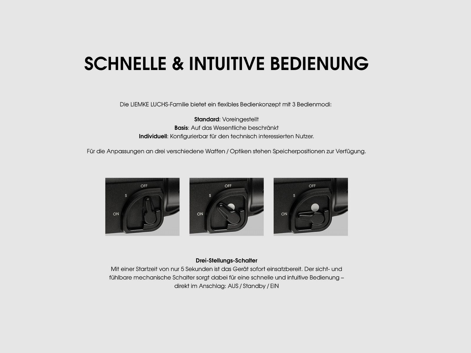 Liemke 80112169 LUCHS 2 Wärmebildvorsatzgerät 640x512 Sensor 2500m Reichweite