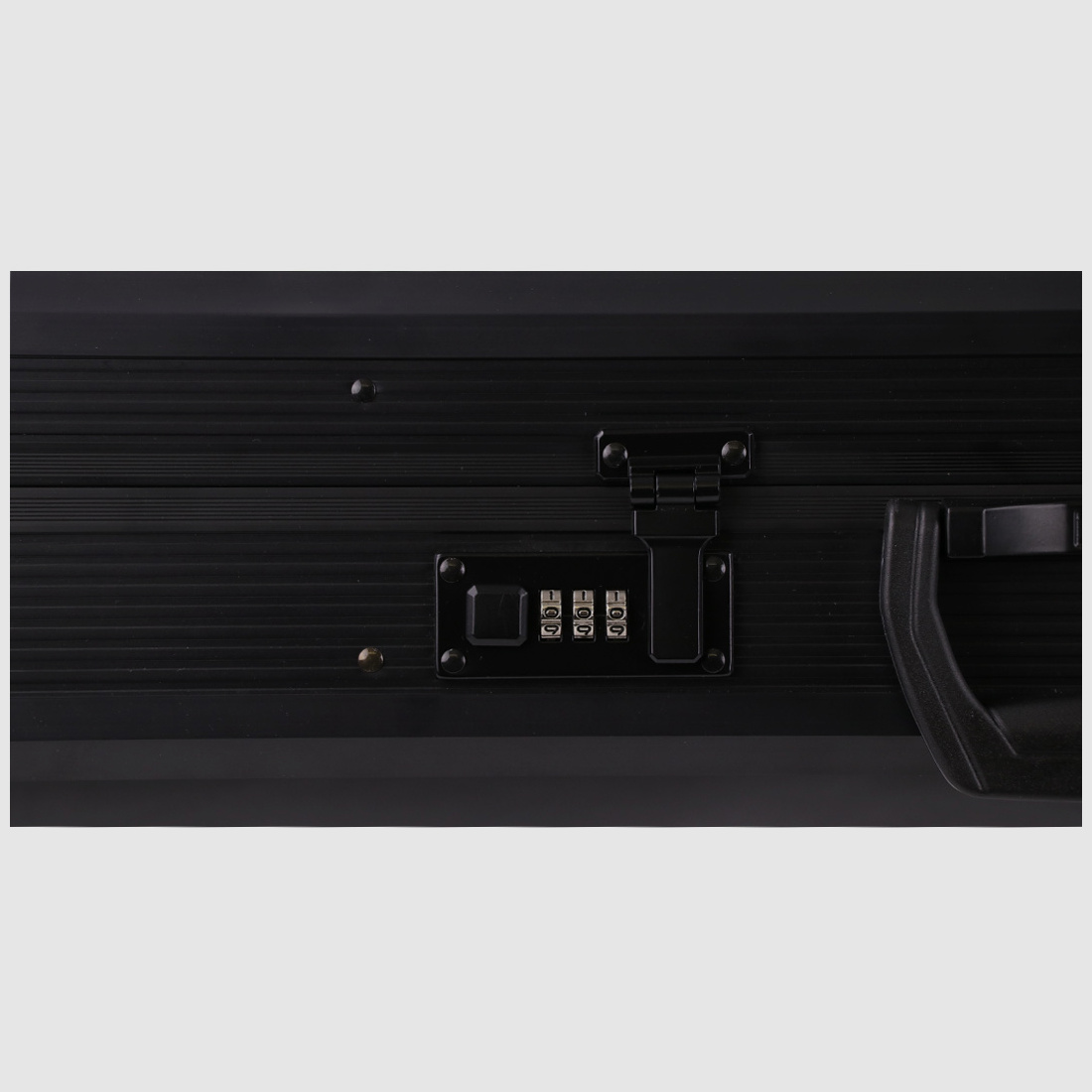 Custodia per fucile invernale W12 - lunghezza interna di 119 cm - 1 fucile lungo - 4 serrature a combinazione - protuberanze (Notte)