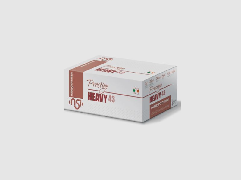 NOBEL SPORT ITALIA – Hagelpatronen – HEAVY PIOMBO N°10, afbeelding 1 van 4