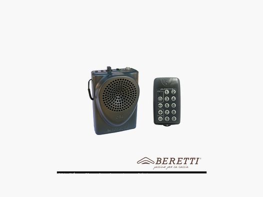 Beretti C36 avec Télécommande APPEL