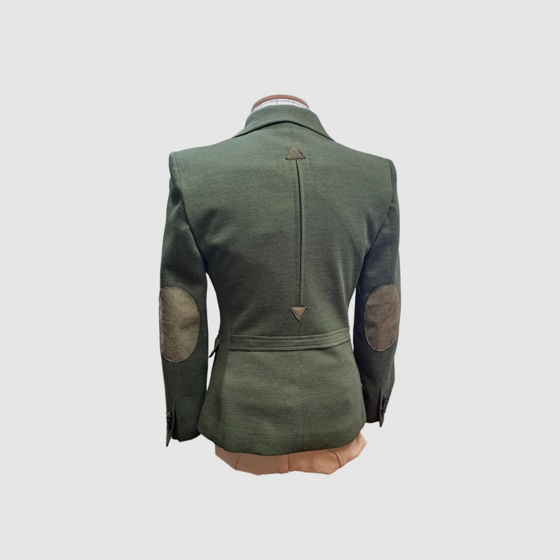 Damenjacke Grüner Stricktailliert, Bild 3 von 4