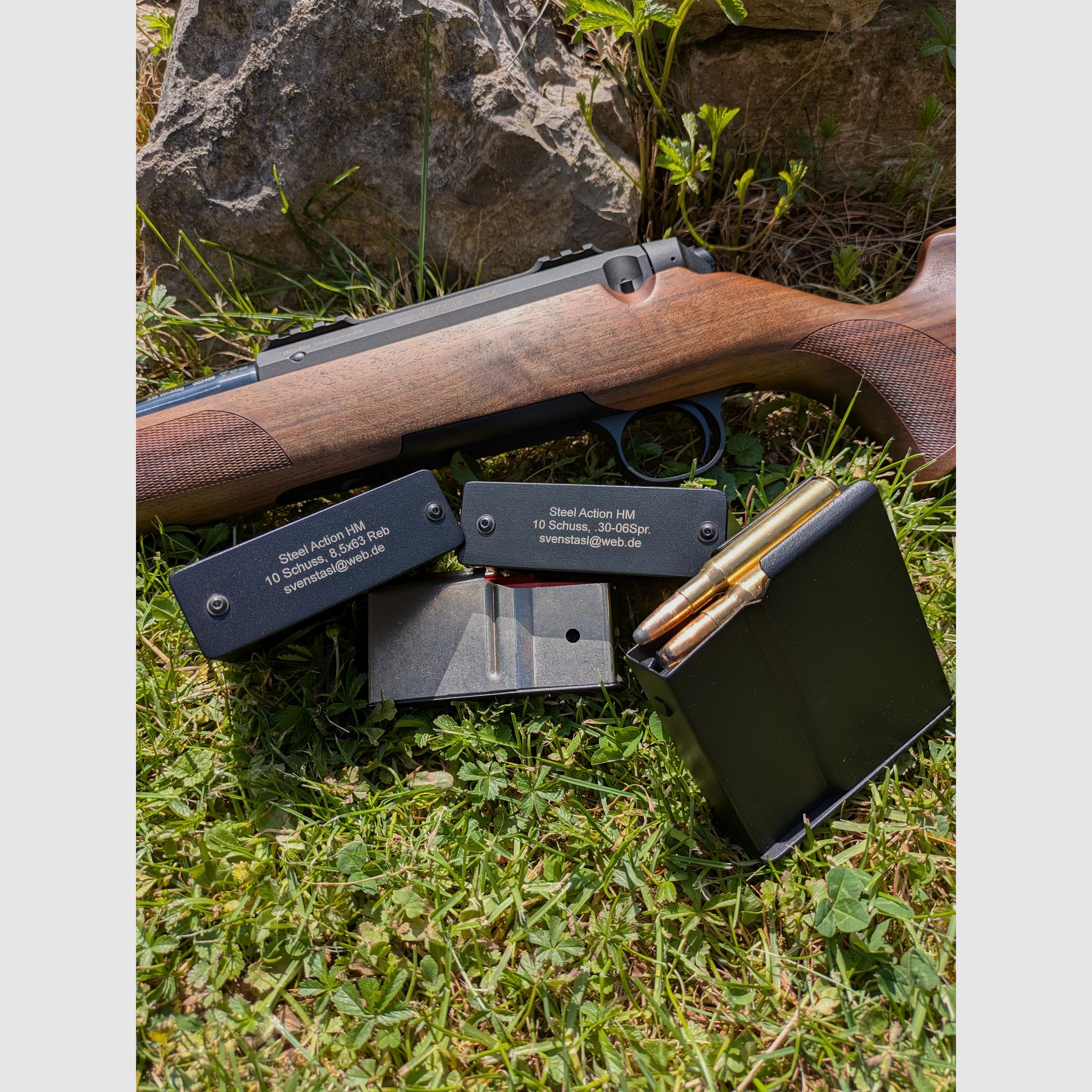 10 shots magazine Steel Action HM/10 round magazines Steel Action HM