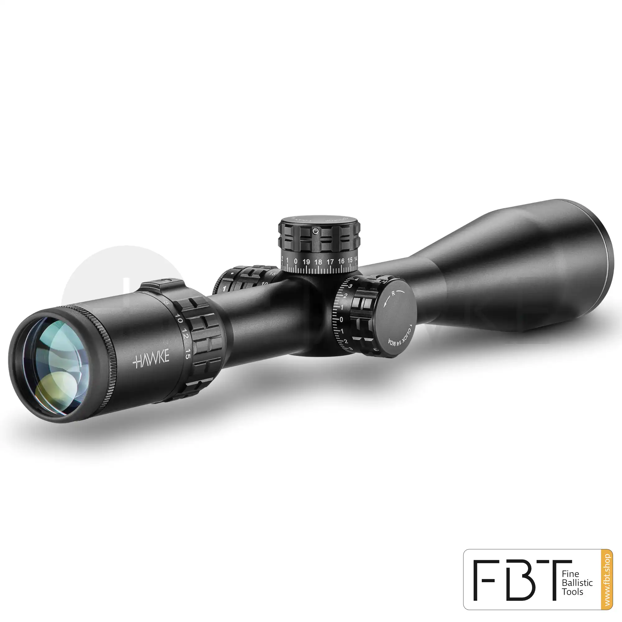 HAWKE FRONTIER 30 FFP 3-15×50 Lunette | FFP MIL PRO (15x) Réticule, image 2 sur 2