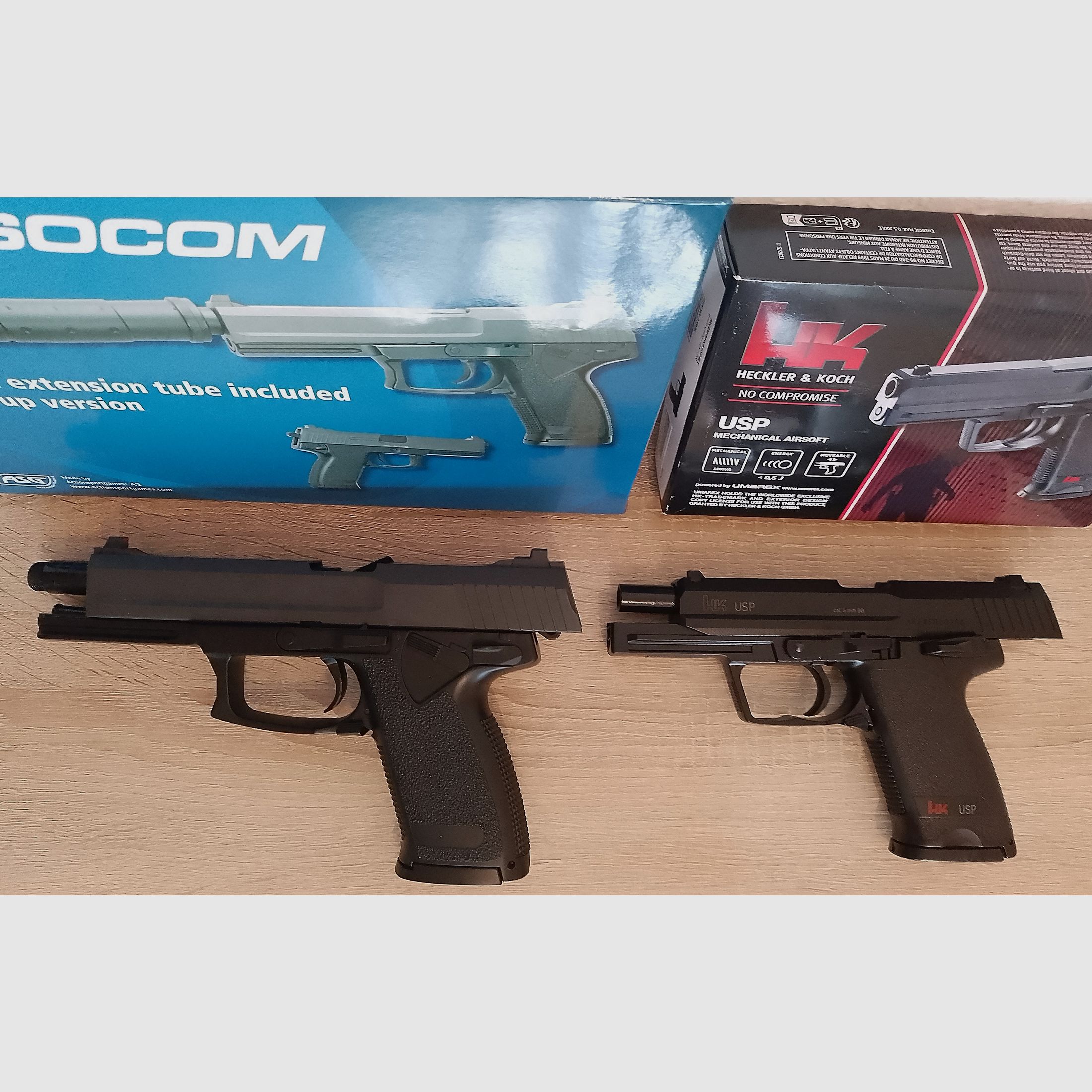 HK USP & DL Socom Federdruck 6mm