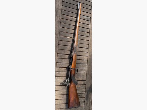 Mauser 98 Stutzen 8x57 IS • Hagedorn Nienburg • Matching numbers • Hensoldt 4x32 (SEM) • Classic!