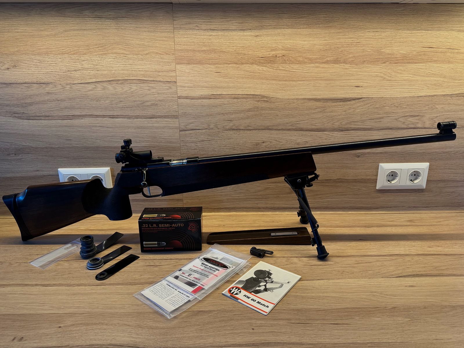 Weihrauch HW 60 Match mit Zubehör