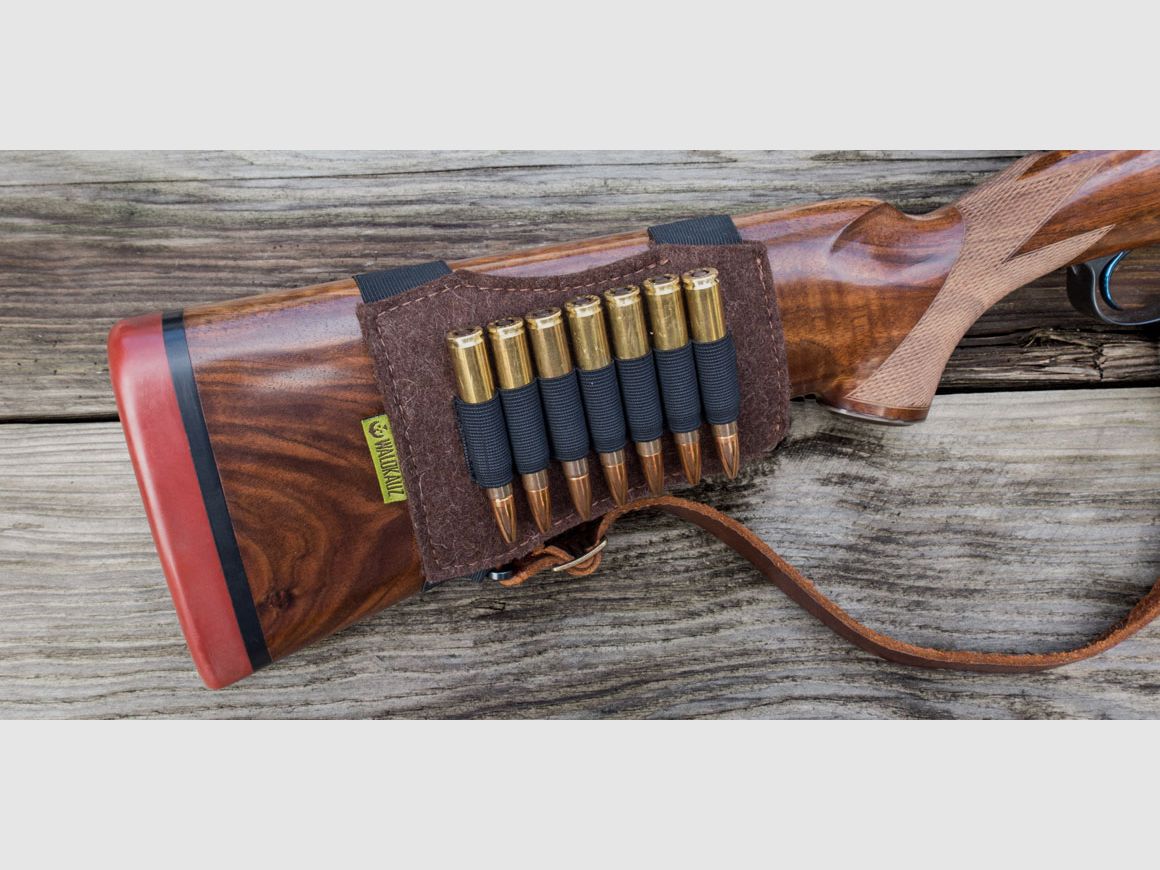 Oehoe geweer kolf patroonhouder geweer